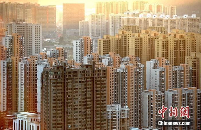 資料圖：房地產(chǎn)樓盤(pán)。<a target='_blank' href='http://www.chinanews.com/'>中新社</a>記者 張斌 攝