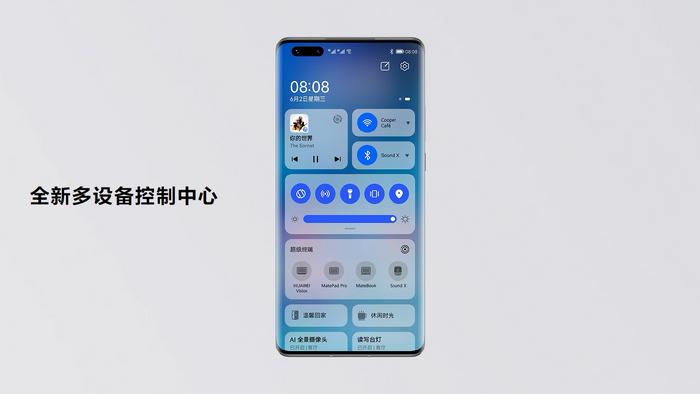鴻蒙手機(jī)界面。供圖